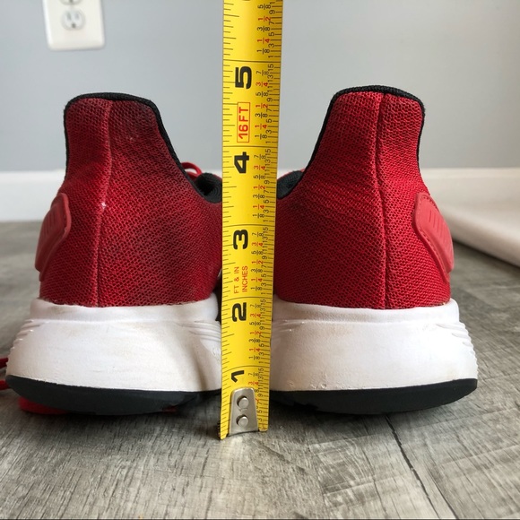 Adidas Red SHW 675001 Cloudfoam Running Sneaker Shoe, size 4 - Picture 4 of 8